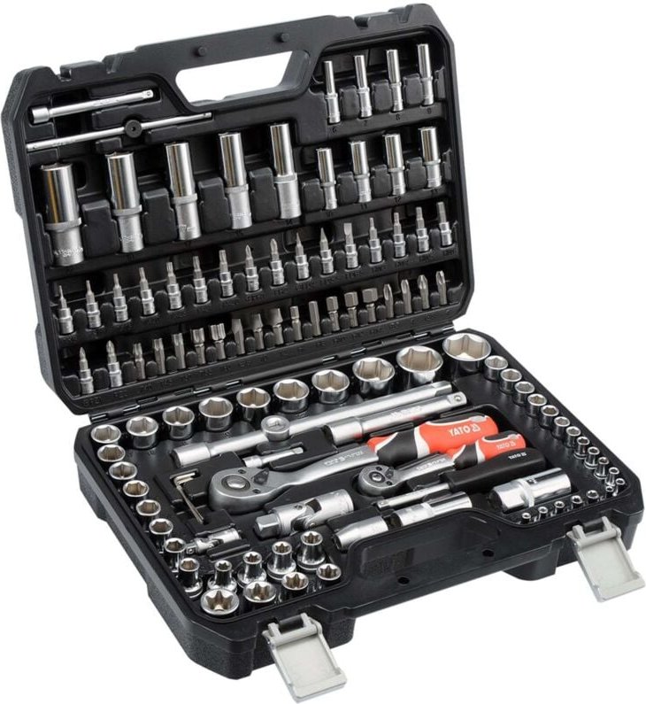 Yato - YT-38791 - Steckschlüsselsatz 1/4 108PCS 'y 1/2'