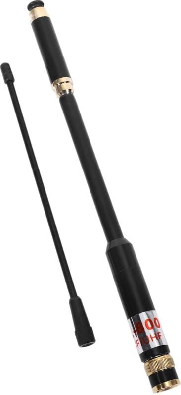 AL800 uhf ukw Teleskopische BNC-Antenne Hohe Qualitaet fuer tragbar -Wege-Radio TK-208 tk- Fuer Icom Walkie-Talkie IC-V8...