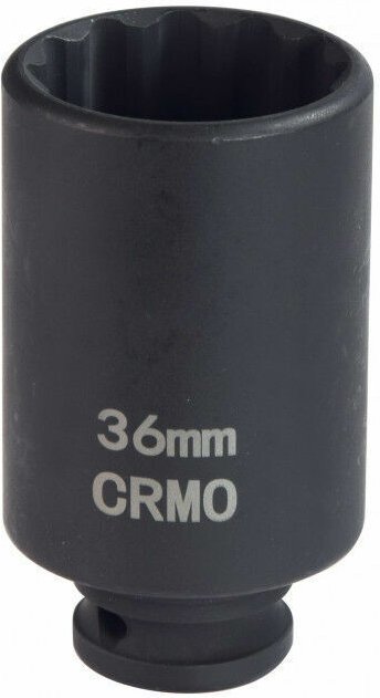 Kraft-Stecknuss, zwölf Punkte - 12,5 mm (1/2') - 36 mm - Lablanc