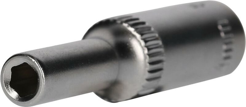 Thumbnail - Brilliant Tools - 1/4' Sechskant-Stecknuss, lange Ausführung, 4 mm