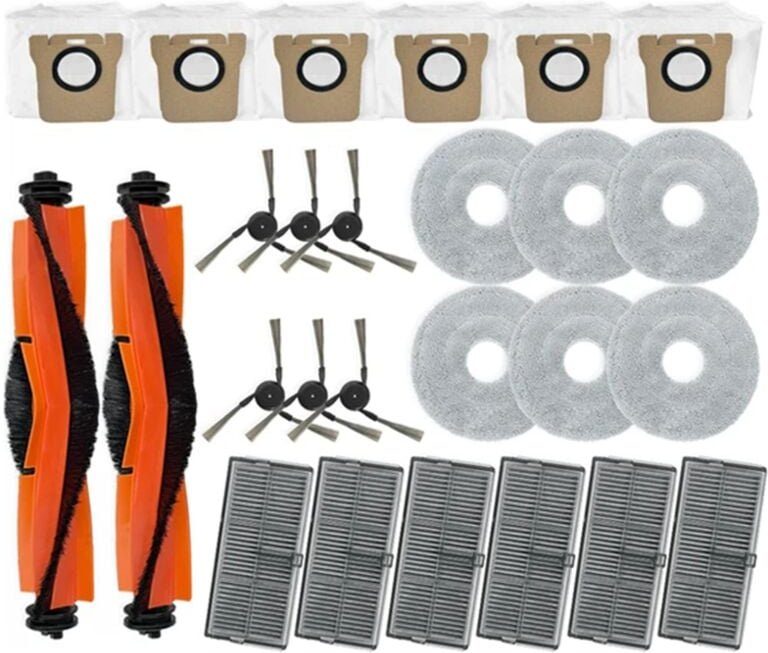 Für Staubsauger Wichtigsten Seite Pinsel Filter Mopp Lappen Teile
