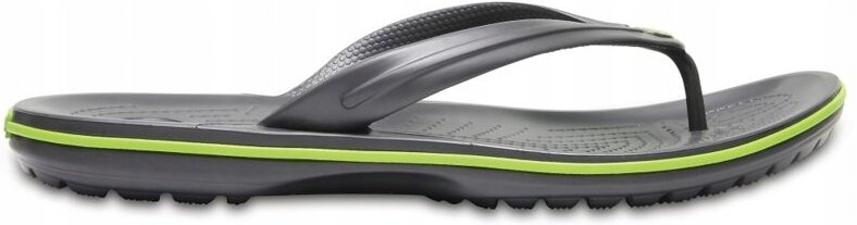 Crocs Crocband Flip 11033 M12 Eu47 W14 Graphitevolt Grün