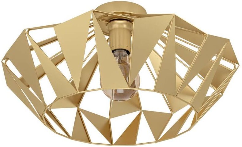 Eglo - Deckenleuchte Carlton gold ø 47 cm E27 Deckenlampen & Kronleuchter