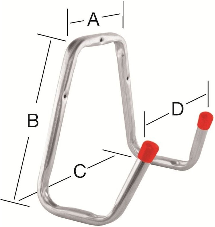 Hängs dran Universalhaken 150X245X230X125 verzinkt - Vormann