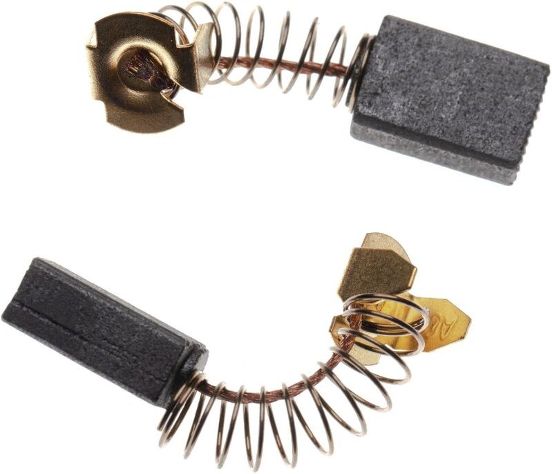 Vhbw - 2x Kohlebürste 6 x 10 x 15 mm kompatibel mit Makita 2106, 4014NV, 8035NB, 4014N, 1100, 9045N, 5600BR, 9005B, 6906...