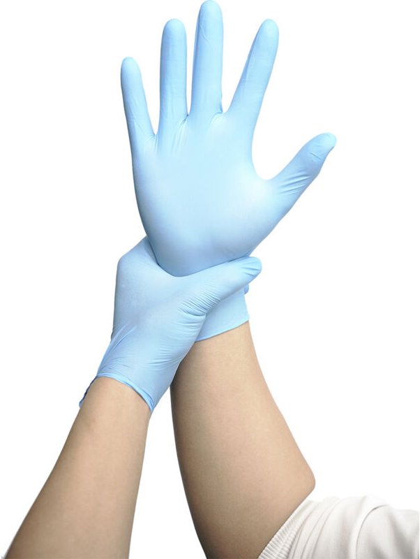 9NH09 100 St. Nitril Einweghandschuh Größe (Handschuhe): 9, l - Kunzer