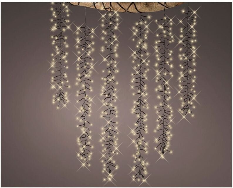 LED-Lichtwasserfall zur Dekoration, Länge 200 cm