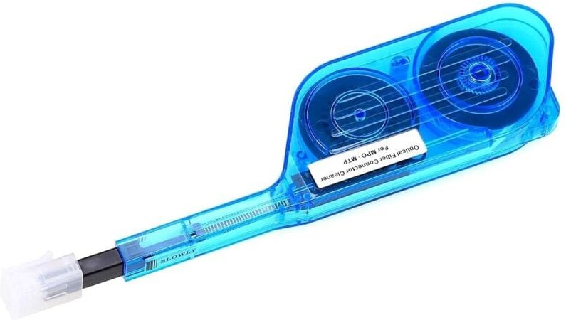 Reinigen von Glasfaseranschlüssen, One-Click-Glasfaserreiniger, Faserreinigungsstift für MPO- und MTP-Steckverbinder, Re...