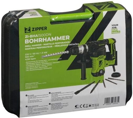 Zipper - ZI-BHA1500DN Bohrhammer