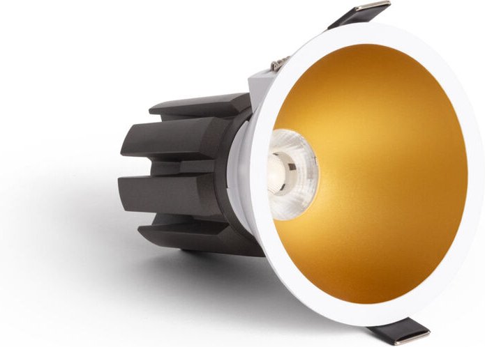 LED Downlight Einaustrahler 9-12W Konisch Areni Schnitt Ø 85 mm 4000K Gold Neutralweiß 9 W