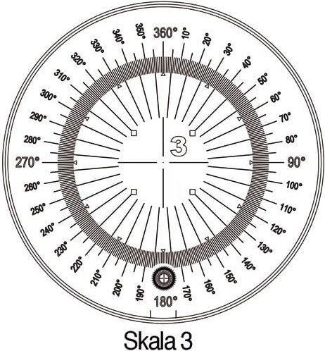 Schweitzer - Messskala Tech-Line Skala-D.25/2,5mm Duo-Skala 3 schweizer