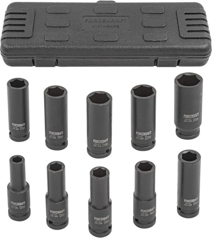 1/2" 10-24mm langer Schlagschrauber-Steckschlüsselsatz