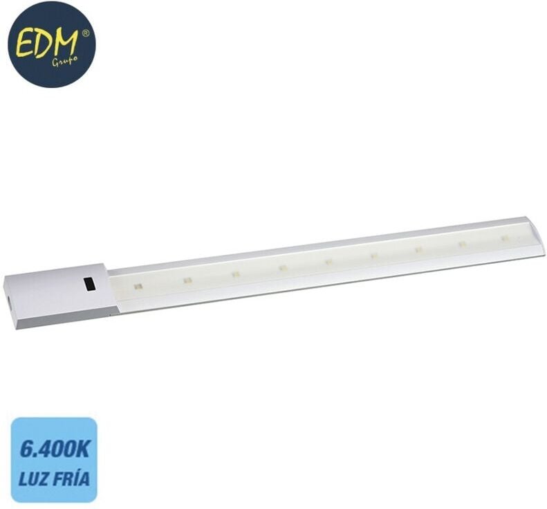 EDM - LED-Leiste mit Sensor 10w 780lm 6400k Kaltlicht 5,5x59,9cm