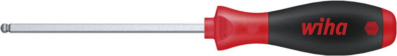 Schraubendreher SoftFinish® Sechskant-Kugelkopf mit Sechskantklinge 4,0 mm x 100 mm (26329) - Wiha
