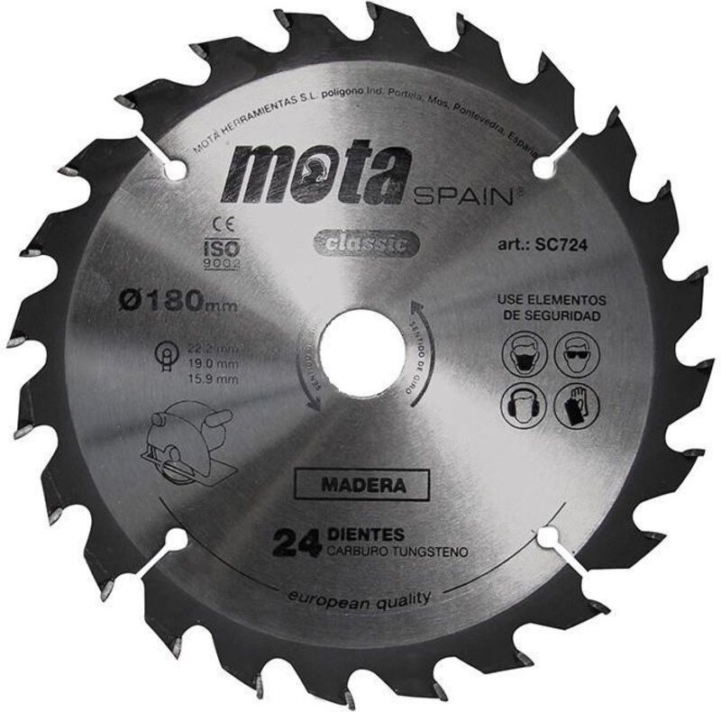 Widia Handkreissäge, 230mm, 48 Zähne Mota Werkzeuge 39556