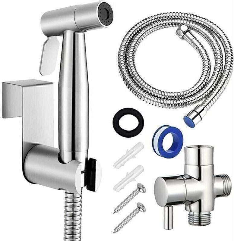 Handbrause-Set für die Toilette, Duschkopf für Stoffwindeln, Duschkopf mit Schlauch