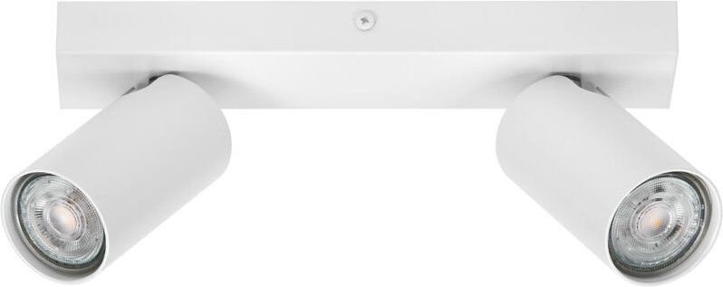 Led spot octagon 2 x 3,4W, GU10, 460lm, weiß, 2.700K Farbtemperatur, warmweiße Lichtfarbe, zeitloses Design, austauschba...