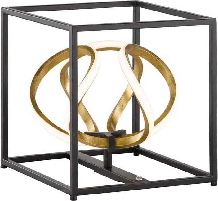 Fischer&honsel - Tischleuchte Designleuchte Beistelllampe Wohnzimmerlampe Beistelllampe led Gold