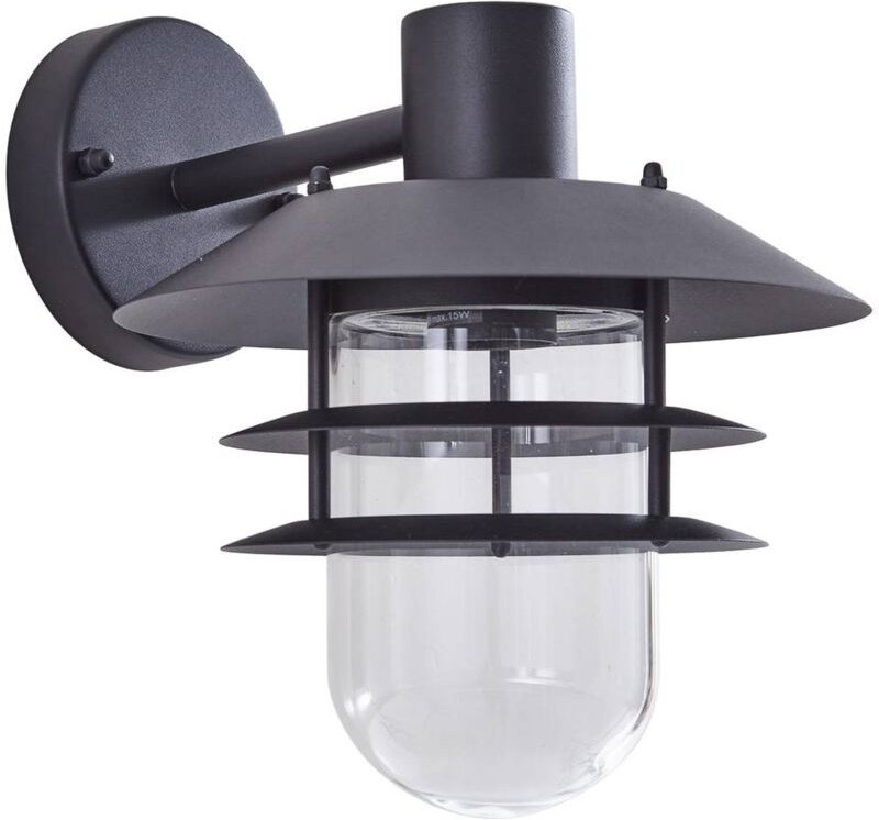 Thumbnail - Wandleuchte außen 'Meliora' aus Metall von Lindby