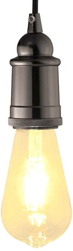 Thumbnail - Lampenfassungen 2 Stk. Glänzend Schwarz E27 Vidaxl