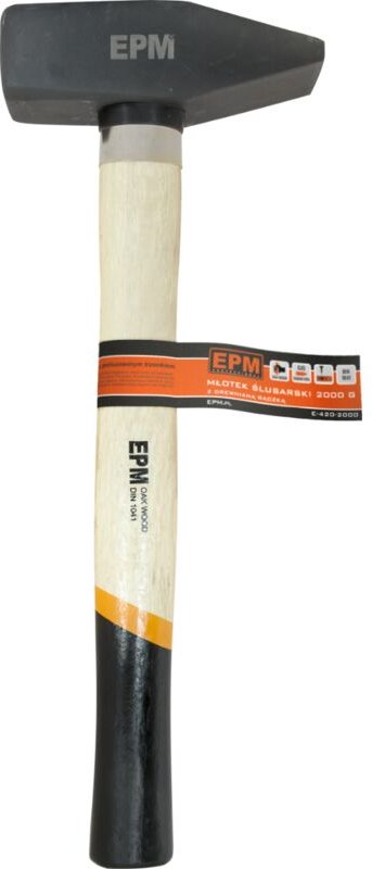 Schlosserhammer mit Holzgriff, 300 g – E-420-1030