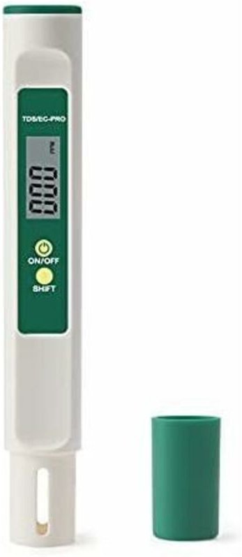 Digitaler Wassertester: TDS-Messgerät, PPM-Messgerät und Temperaturmessstift – 3-in-1-Wasserqualitätstester