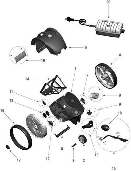 Filterkorb fein für Vortex 1, Nr. 14