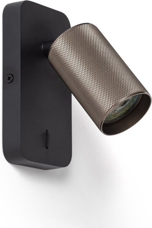 Wandleuchte Aluminium Breixo Bronze