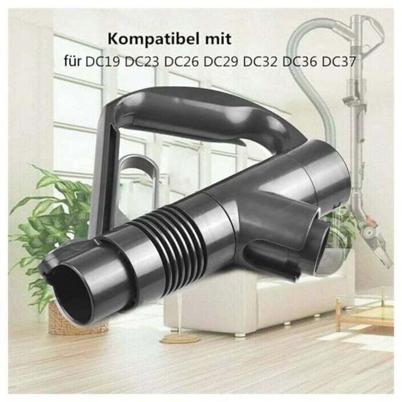 Ersatzgriff für Dyson DC19 DC23 DC26 DC29 DC32 DC36 DC37 Staubsauger (grau/titan)