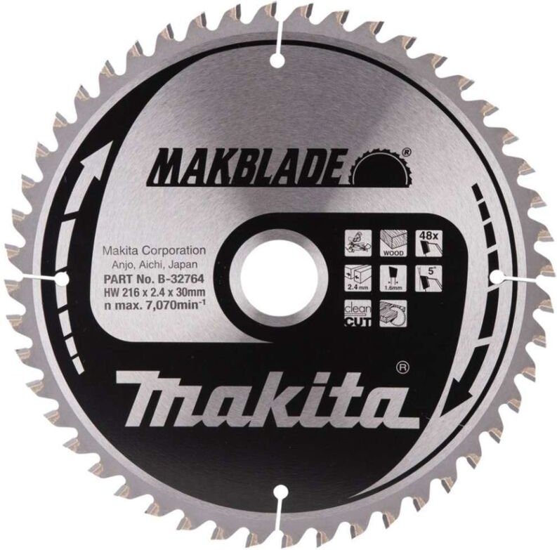 Sägeblatt makblade 216x30x48Z - Makita