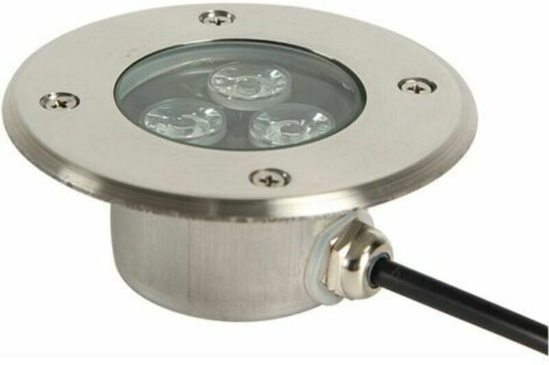 LED-Einbaustrahler für den Außenbereich, sehr dünn, Terrasse, 3 w, LED-Einbaustrahler für den Außenbereich, IP68, wasser...