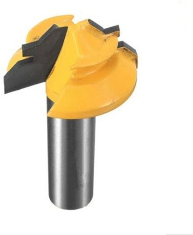 45er-Gehrungsfräser mit Verriegelung, 1/2"-Schaft, 1/2"-Aufnahme, 1 Stück