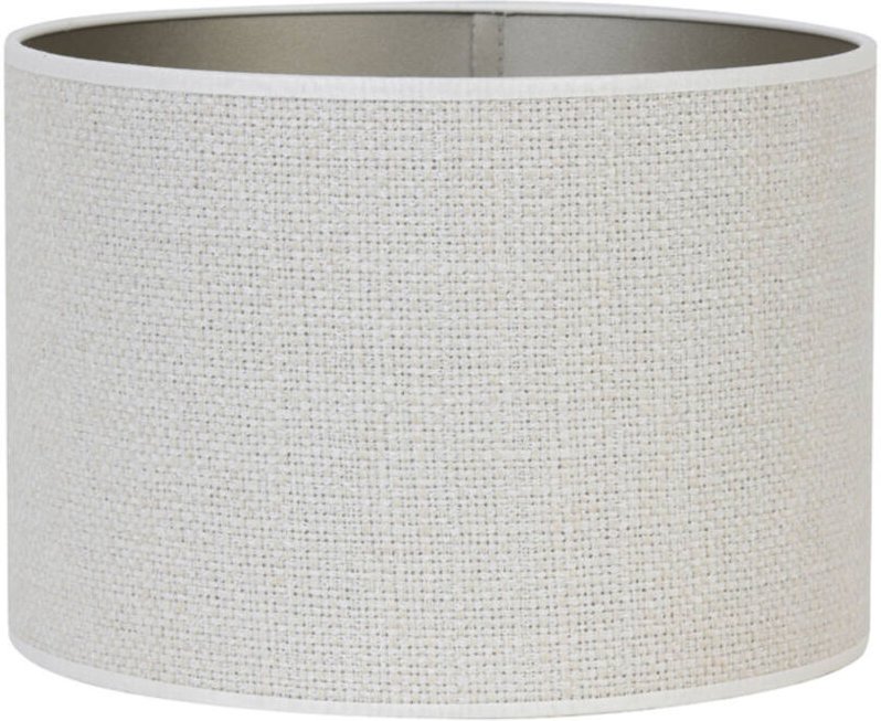 Lampenschirm - Saverna - weiß - textil - ø 25cm - Light&living