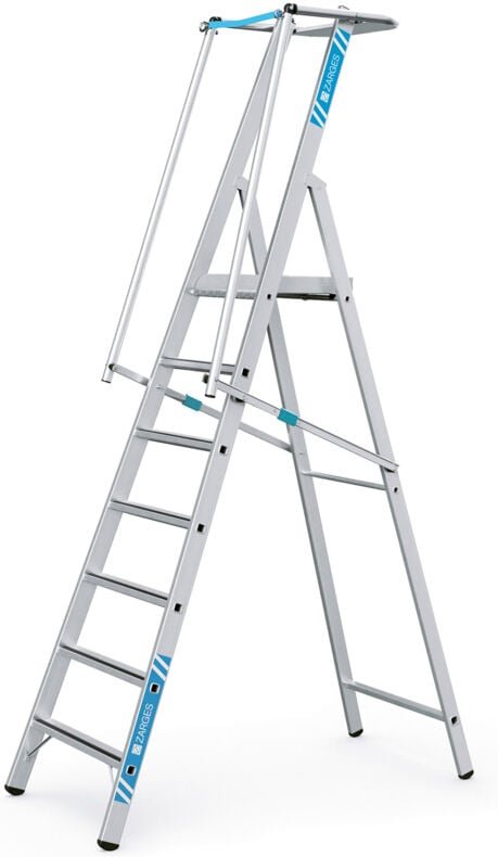 Thumbnail - Zarges - zap Safemaster s Stufenleiter mit großer Plattform 41677 1,84m