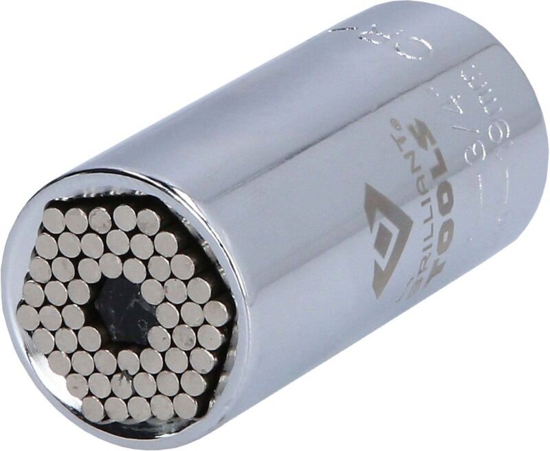 Brilliant Tools - 3/8'-Universalsteckschlüssel, 7 bis 19 mm