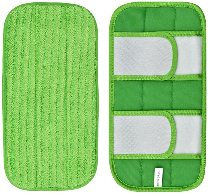 Set mit 4 Mikrofaser-Wischmoppköpfen, kompatibel mit Swiffer-Wischmopps, wiederverwendbar und maschinenwaschbar, Ersatzk...