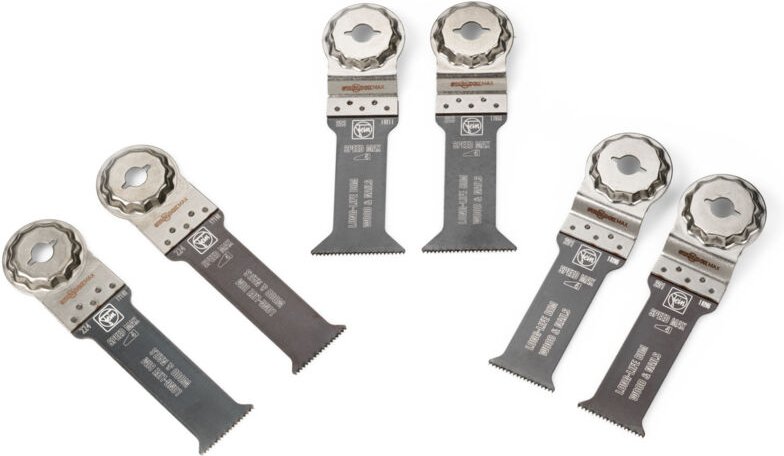 Best of E-Cut Starlock Max wood & metal 6-teilig - Fein