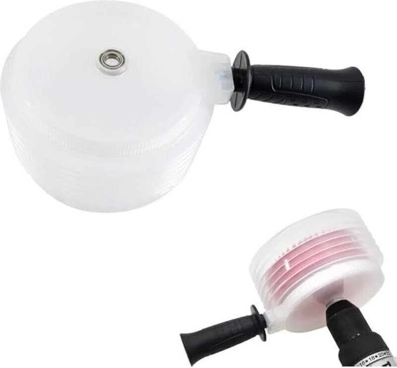 Staubabsaugung für Lochsägen, Staubbehälter, Staubschutzhaube, Bohrerschutzhaube, Zubehör für Lochsägen, Staubschutzhaub...