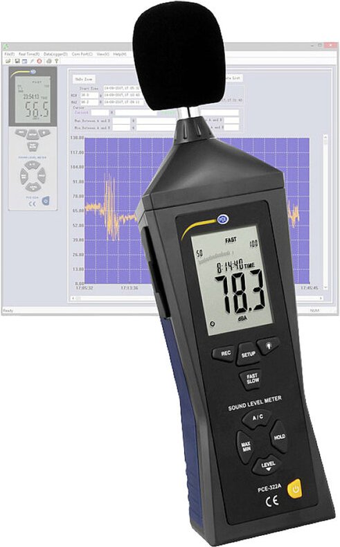 Thumbnail - Pce Instruments - PCE-322A PCE-322A Schallpegel-Datenlogger
