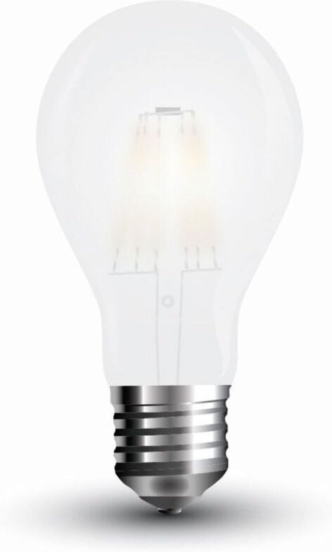V-Tac VT-1934 E27 A60 Milchglas Glühlampe 4W Kaltweiß 6400K Sku 4488