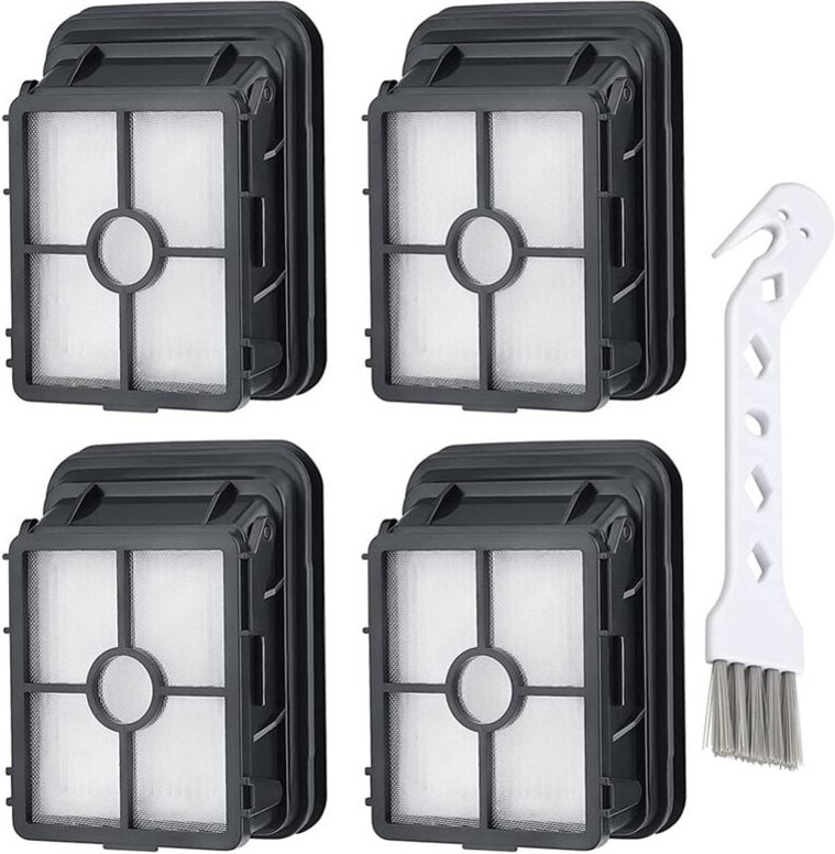 Filterzubehör kompatibel für Crosswave 17132,2225N, 2582N,Serie, 1866 Vakuum