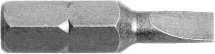 1/4" Schlitz-Bit 25 mm 6.0 x 1.0mm, 5Stk