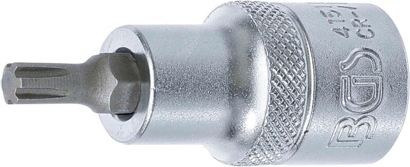 Bgs Technic - Bit-Einsatz Antrieb Innenvierkant 12,5 mm (1/2') Keil-Profil (für ribe) M6