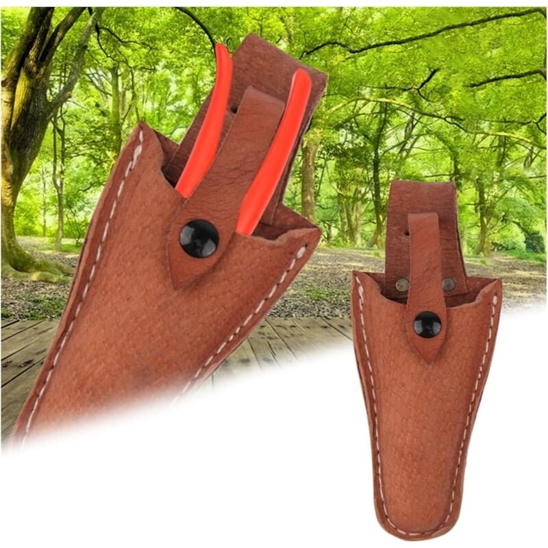 Tragbare Schutzhülle für Scheren, Aufbewahrungstasche für Schnittwerkzeuge, Gartentasche (Schere nicht im Lieferumfang e...