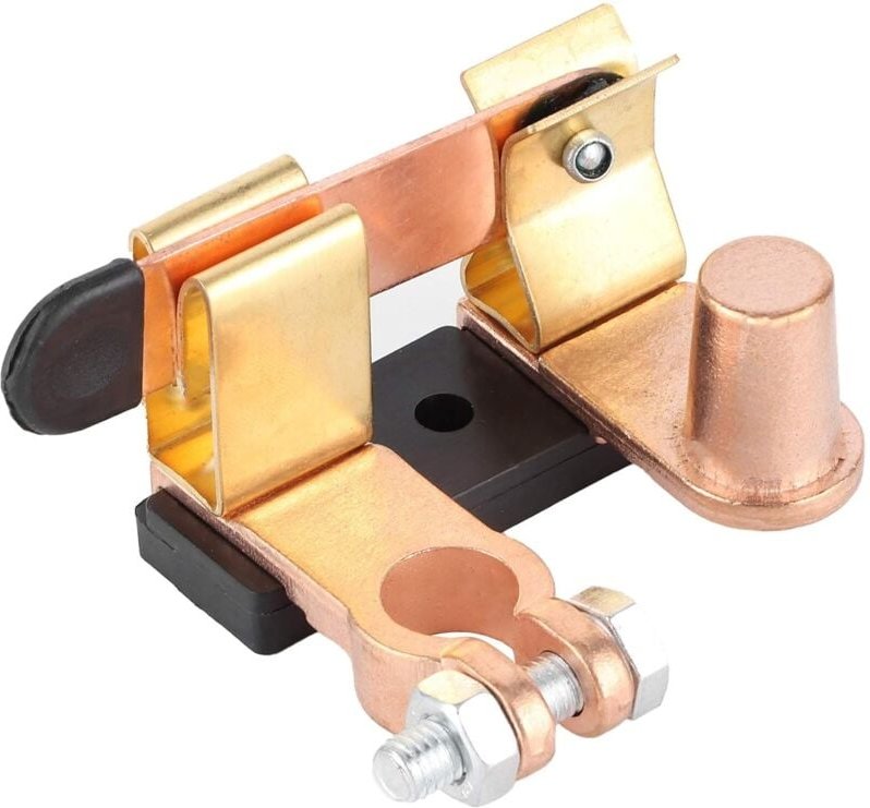 Batterie-Trennschalter, 12 V, 250 A, Batterie-Trennschalter, oberer Pfosten, Klingenisolator abgeschnitten, für Marine, ...