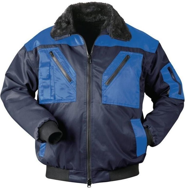 Pilotjacke VEGA Größe M marine/royal