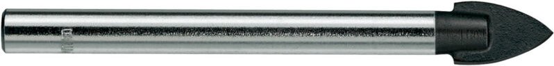 Glasbohrer, hartmetallbestückt, 6,0 x 75 mm - Metabo