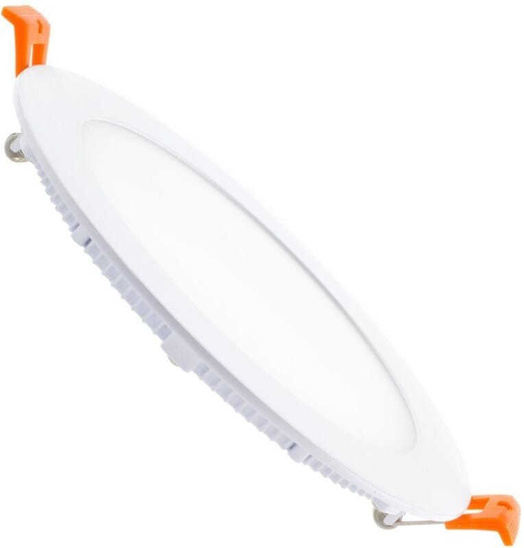 Efectoled - led Einbaustrahler flach 9W Rund SuperSlim Ausschnitt ø 133 mm 4000K Neutralweiß