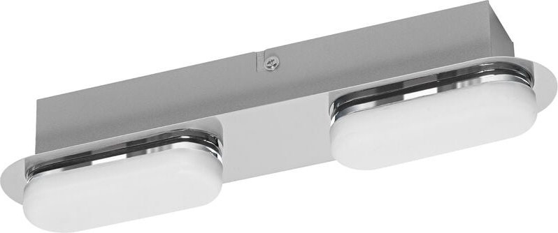 Smart led Badezimmerlampe chrome, 15W, 1400LM, 3000-6500K, 30cm, IP44, Orbis Duplo Wandleuchte, Badezimmerleuchte mit Wi...
