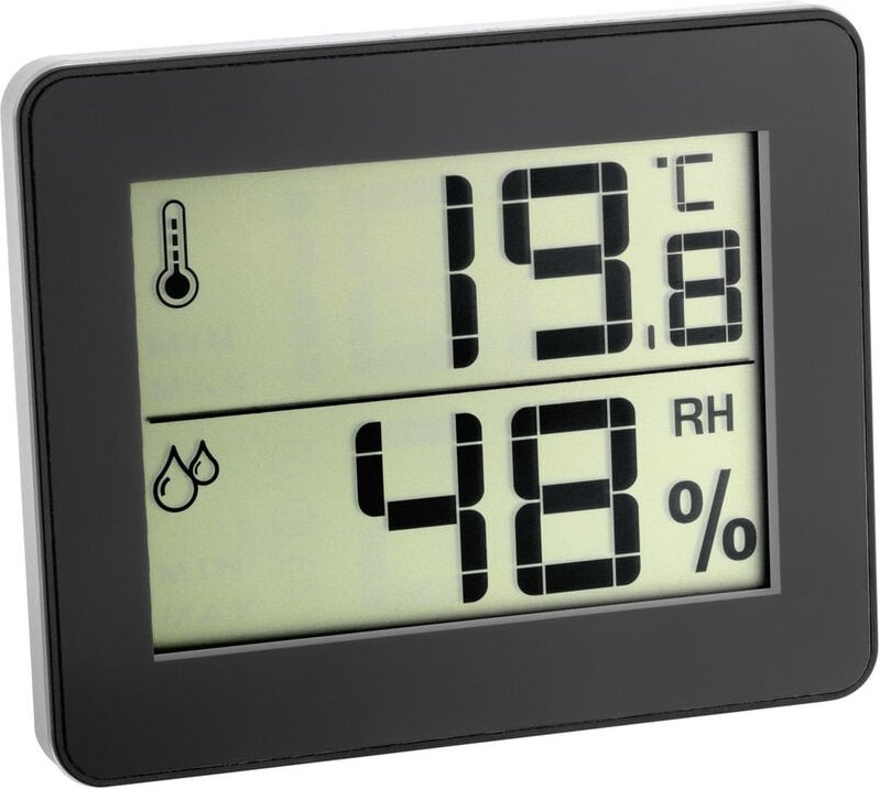 30.5027.01 Thermo-/Hygrometer Schwarz 30.5027.01 - Tfa Dostmann